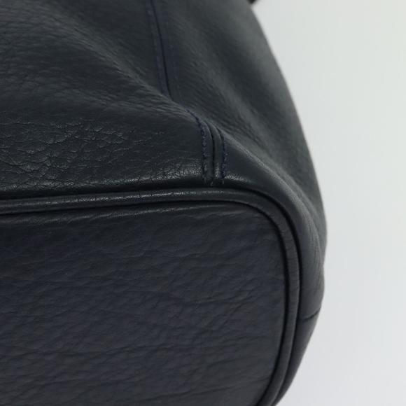 Coach Hobo Navy Leather shoulder - Picture 9 of 10